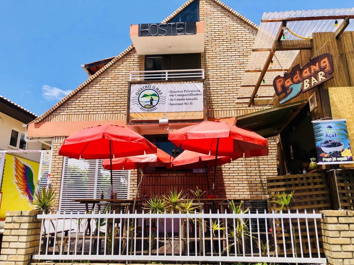 Quatro Ilhas Beach Hostel บอมบินญัส ภายนอก รูปภาพ